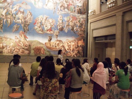 大塚国際美術館見学02