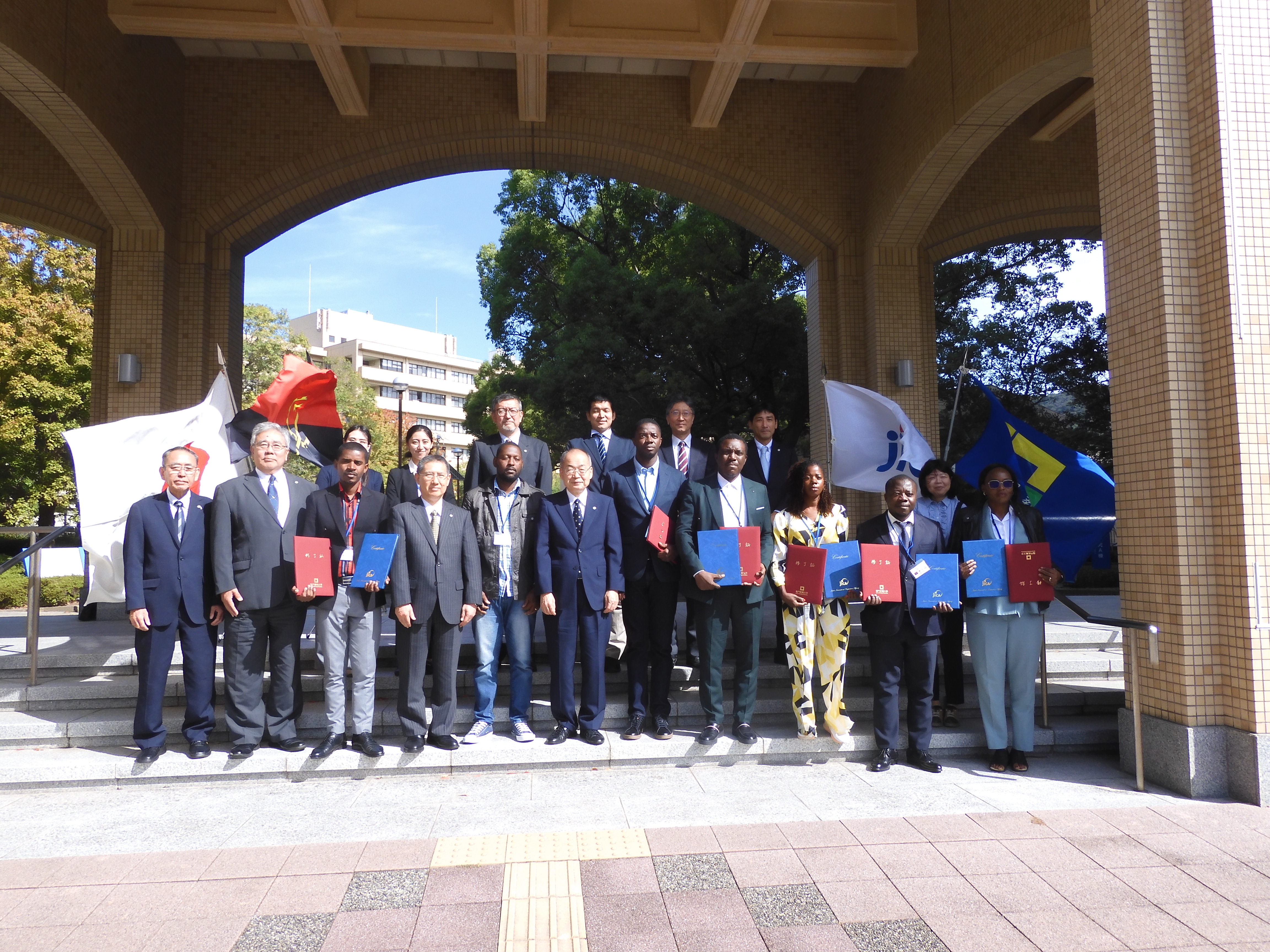 アンゴラ集合写真