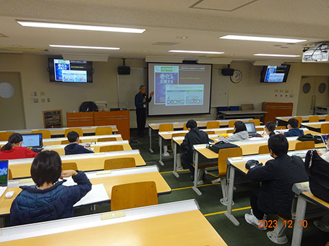 令和5年12月10日医学領域Ⅰの様子の写真