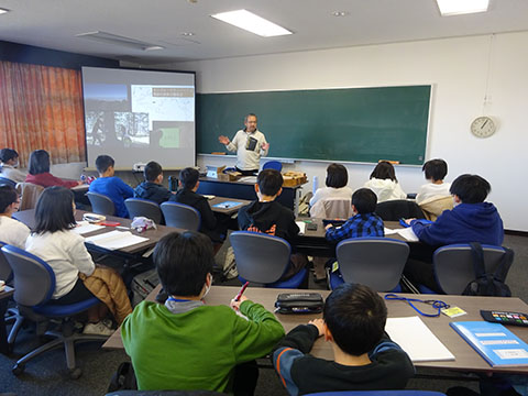 令和6年1月8日年輪年代学領域の様子の写真