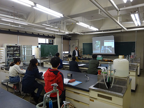 令和8年1月12日年輪年代学領域の様子の写真