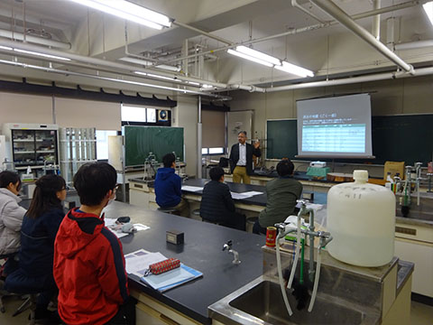 令和8年1月12日年輪年代学領域の様子の写真