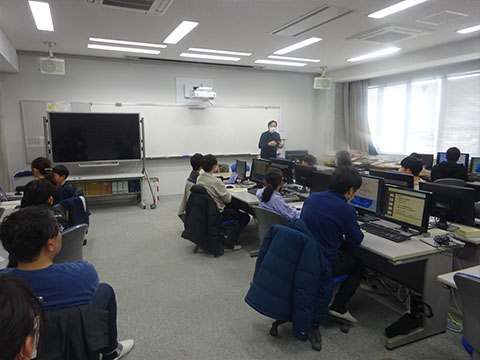 令和8年2月15日技術学領域Ⅱの様子の写真