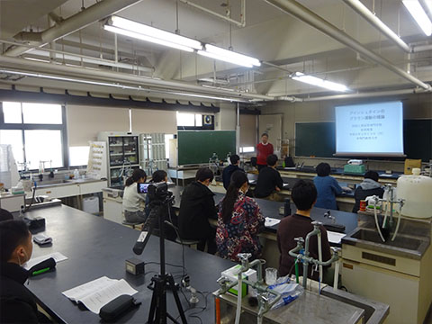 令和8年2月23日物理学領域Ⅲの様子の写真